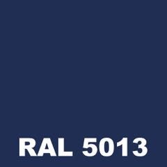 Laque Antirouille - Metaltop - Bleu cobalt - RAL 5013 - Pot 1L 1