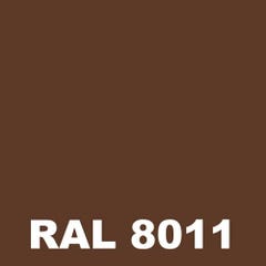 Laque Antirouille Marine - Metaltop - Brun noisette - RAL 8011 - Pot 25L 1