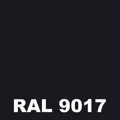 Peinture Fer Rouille - Metaltop - Noir signalisation - RAL 9017 - Pot 25L 1