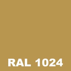 Laque Antirouille - Metaltop - Jaune ocre - RAL 1024 - Pot 1L 1