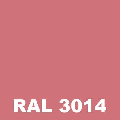 Peinture Fer Rouille - Metaltop - Vieux rose - RAL 3014 - Pot 1L 1