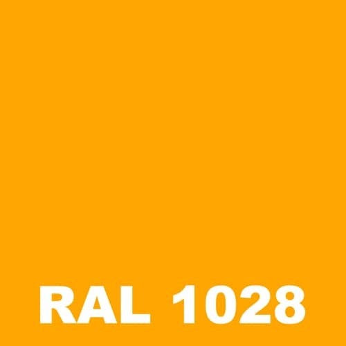 Laque Anticorrosion - Metaltop - Jaune melon - RAL 1028 - Bombe 400mL 1