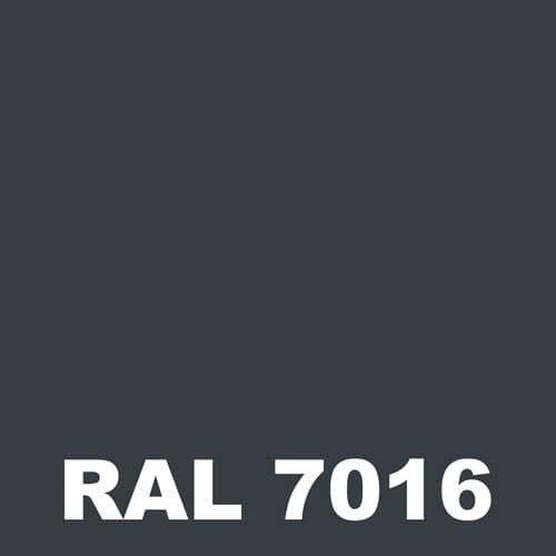 Laque Antirouille - Metaltop - Gris anthracite - RAL 7016 - Pot 5L 1