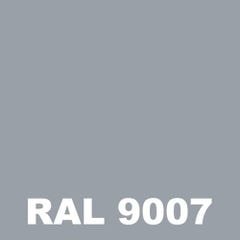 Laque Anticorrosion - Metaltop - Aluminium gris - RAL 9007 - Pot 5L 1