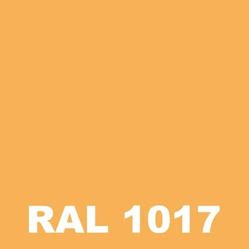 Peinture Metal Rouille - Metaltop - Jaune safran - RAL 1017 - Pot 1L 1