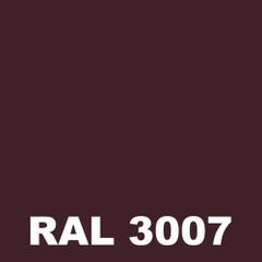 Peinture Direct Rouille - Metaltop - Rouge noir - RAL 3007 - Pot 25L 1