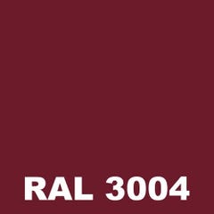 Laque Antirouille Marine - Metaltop - Rouge pourpre - RAL 3004 - Bombe 400mL 1