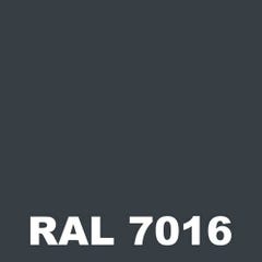 Laque Antirouille - Metaltop - Gris anthracite - RAL 7016 - Pot 1L 1