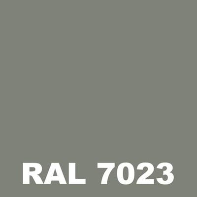 Peinture Fer Rouille - Metaltop - Gris béton - RAL 7023 - Pot 1L 1