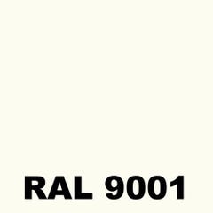 Laque Antirouille Marine - Metaltop - Blanc crème - RAL 9001 - Bombe 400mL 1