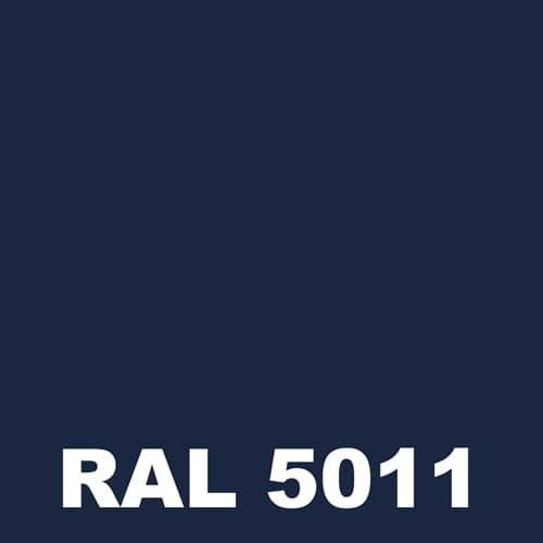 Laque Antirouille Marine - Metaltop - Bleu acier - RAL 5011 - Pot 5L 1