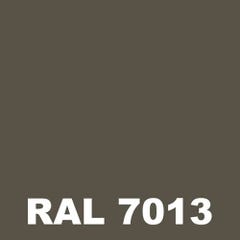 Peinture Acier Antico - Metaltop - Gris brun - RAL 7013 - Bombe 400mL 1