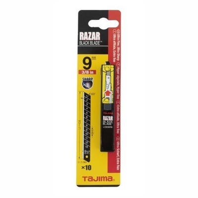 Razar Black Blade lames cassables Tajima 9 x 0.38 mm Repamine 2
