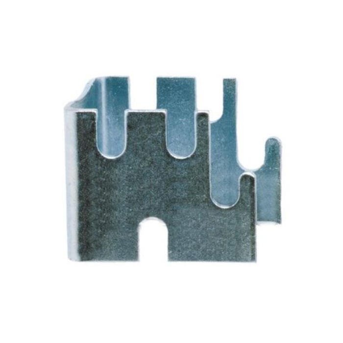 Boîte de 10 supports acier pour radiateur ING Fixations - Embase carrée 0
