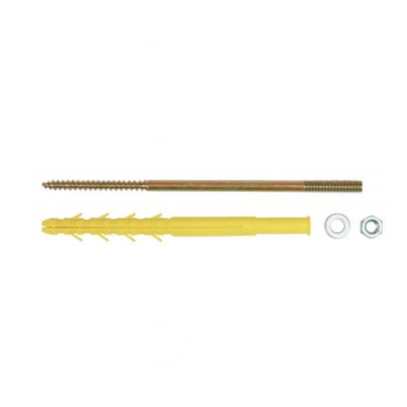 Sachet de 2 chevilles radiateur léger ING Fixations - Pour doublage plaque de plâtre + isolant - Longueur 200mm
