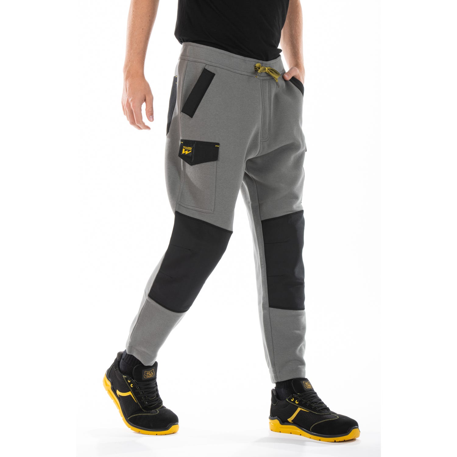 Pantalon de travail style jogg WOGG GRIS XL 1