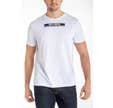 T-Shirt logo signature coton PERTH blanc m