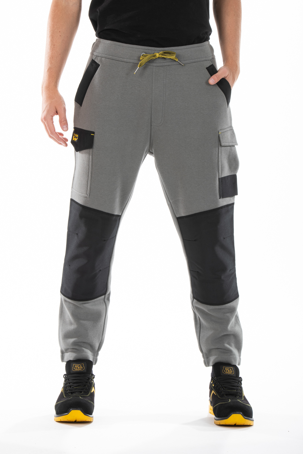 Pantalon de travail style jogg WOGG gris s