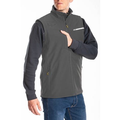 Gilet softshell sans manches TOMMY GRIS L 2