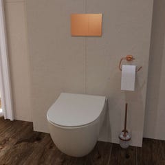 Vitra Sento WC sans bride SmoothFlush + Abattant frein de chute, Taupe mat (7848-020-6147) 1