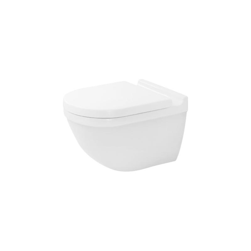 Duravit Starck 3 Pack cuvette suspendue sans bride + abattant soft close (252709-Starck3-lm)
