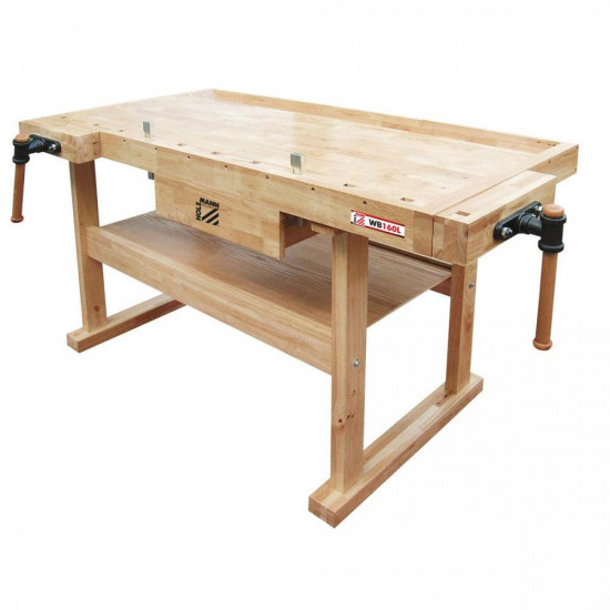 Établi bois holzmann - charge 150 kg - wb160l