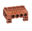 Hager Kn04p 384925 - Bornier Arrivee Phase A Cage 4x25mm2