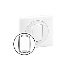 Legrand 067805 Enjoliveur Céliane Blanc Pour Commandes D'éclairage Simples Avec Porte-étiquette 0