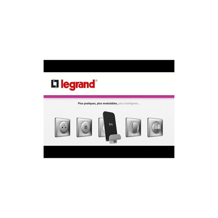 Legrand 067128 - Prise De Courant - 4 X 2p+t - Compacte Précâblée Standard - Céliane 2