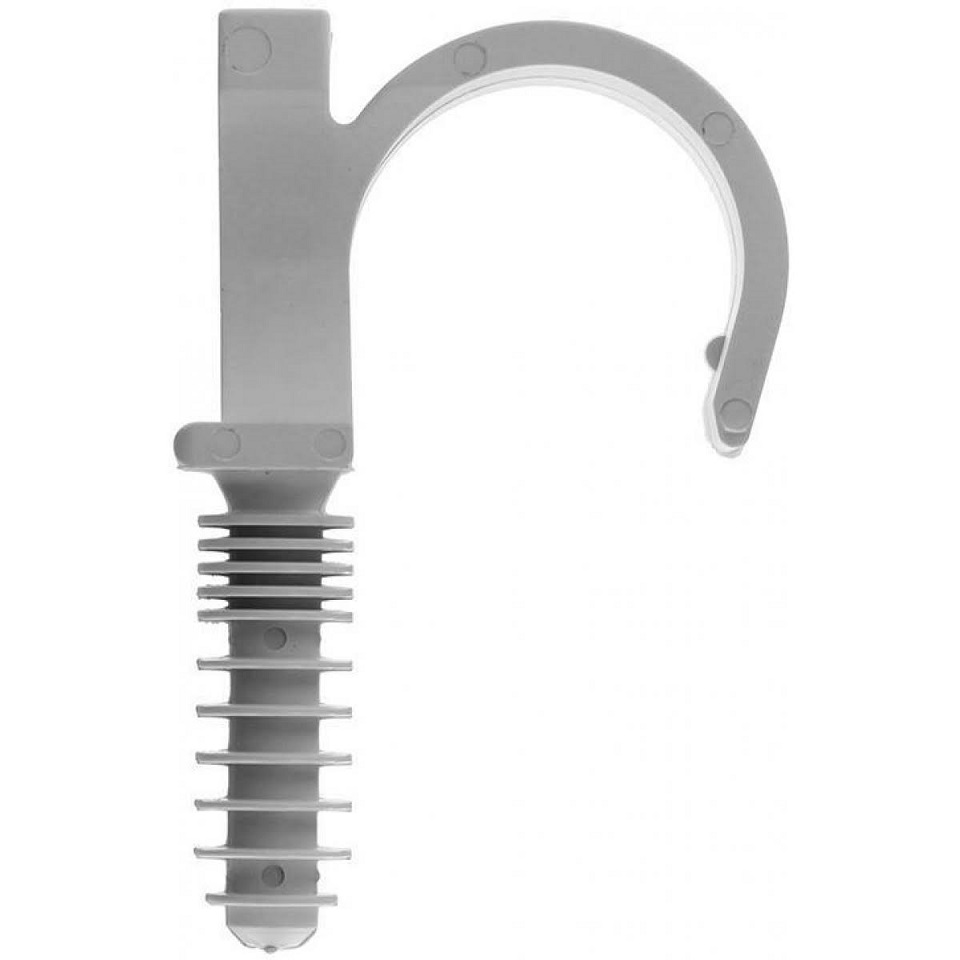 Ram 55816 - Seau 100 X Ramclip Simple 16mm Pour Gaine Per Ou Icta - Gris