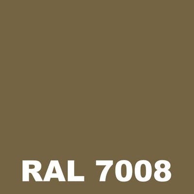 Laque Bois - Metaltop - Gris kaki - RAL 7008 - Pot 5L