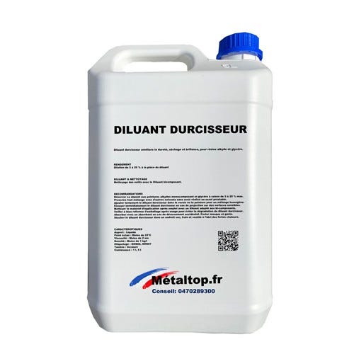 Diluant Durcisseur - Metaltop - Incolore - RAL Incolore - Pot 5L 0