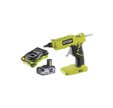 Pack RYOBI Pistolet à colle 18V OnePlus R18GLU-0 - 1 Batterie 3.0Ah High Energy - 1 Chargeur ultra rapide
