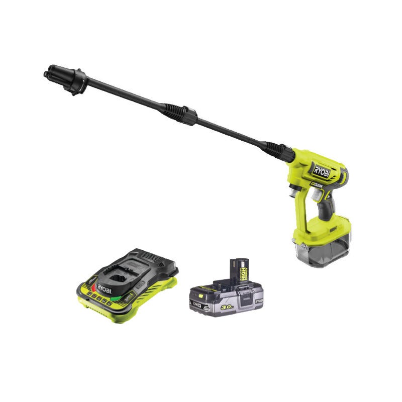 Pack RYOBI Pistolet à pression 18V OnePlus RY18PW22A-0 - 1 Batterie 3.0Ah High Energy - Chargeur ultra rapide 0
