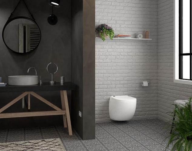 Watermatic WC broyeur W40SP + abattant