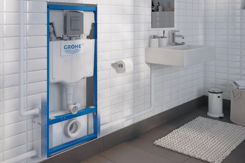 WATERMATIC Broyeur adaptable Waterwall avec bati support Grohe