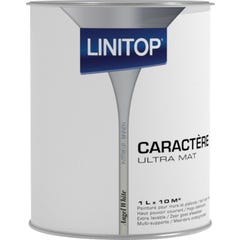 Peinture ultra mat pour murs et plafonds Owatrol LINITOP CARACTÈRE Primer White (li47) 2.5 litres 0