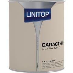 Peinture ultra mat pour murs et plafonds Owatrol LINITOP CARACTÈRE Blanc Oyster (li26) 1 litre 3