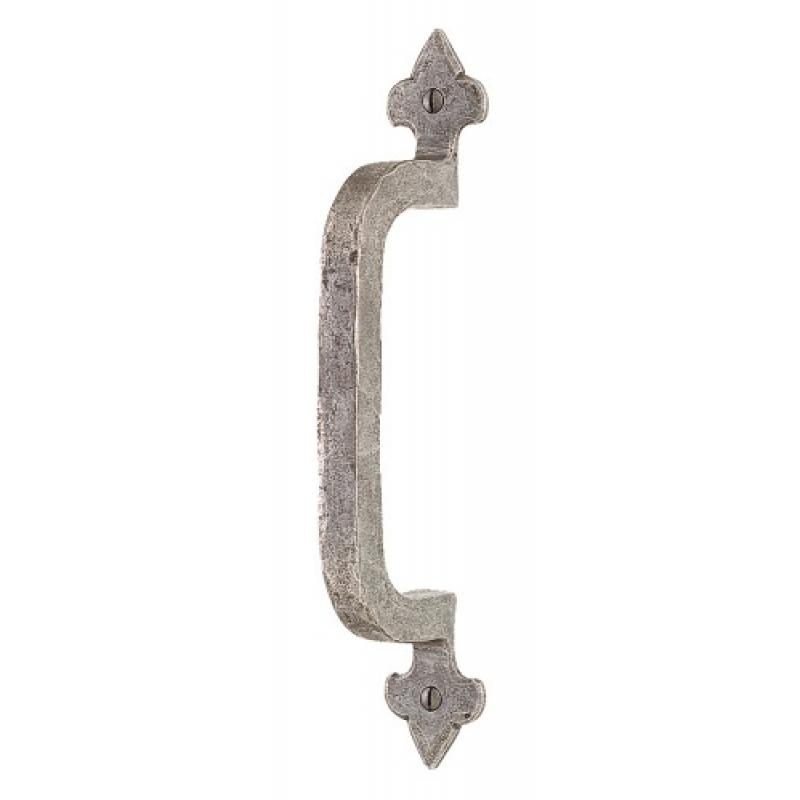 Poignée de tirage type 1227 finition fer cementé patiné longueur 160 mm