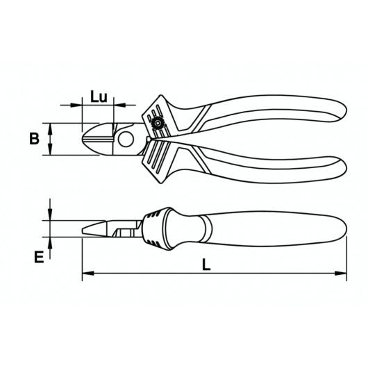 MOB - Pince coupante diagonale 1