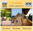 Dégriseur terrasse bois 1L pour 10m² 1919 BY MAULER : Dégrise, décrasse, régénère & ravive sans abîmer le bois