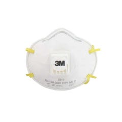 Masque 3M 8812 anti-poussière FFP1 avec soupape x 10 0