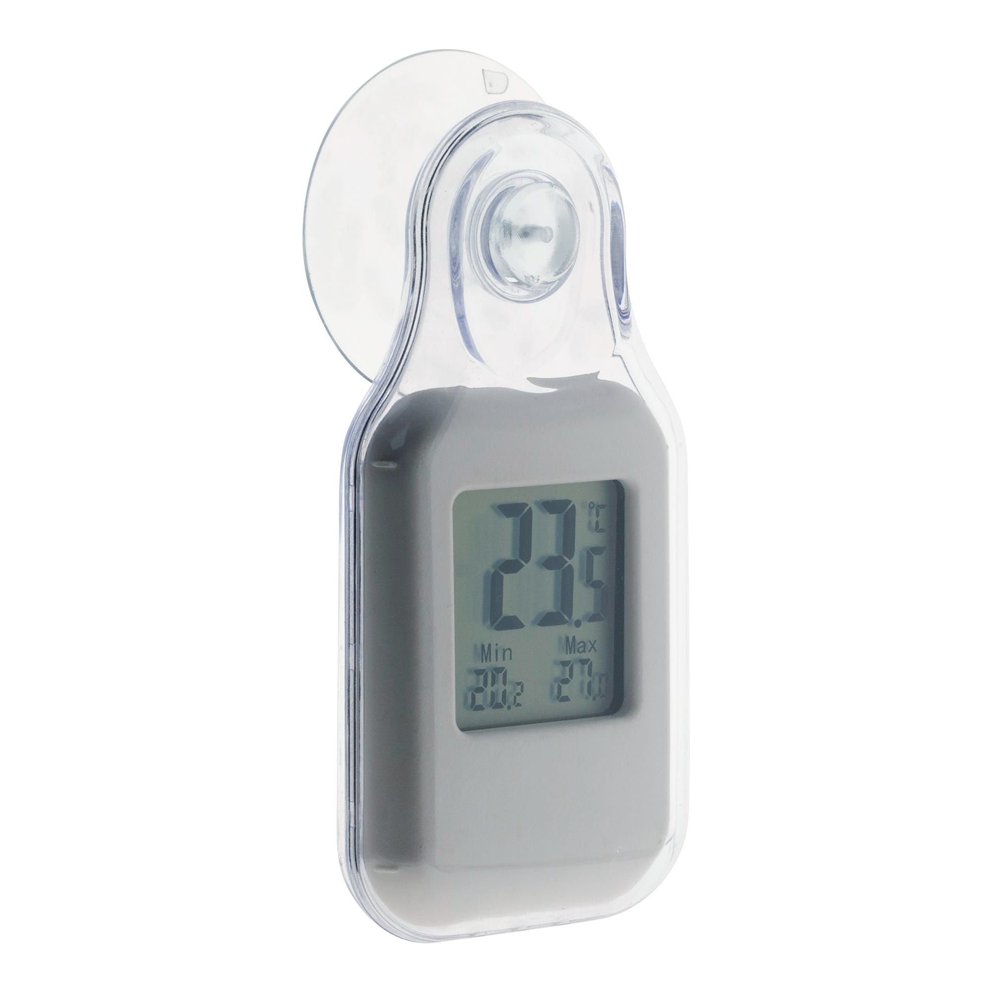 Thermomètre digital intérieur/extérieur blanc - Otio 0