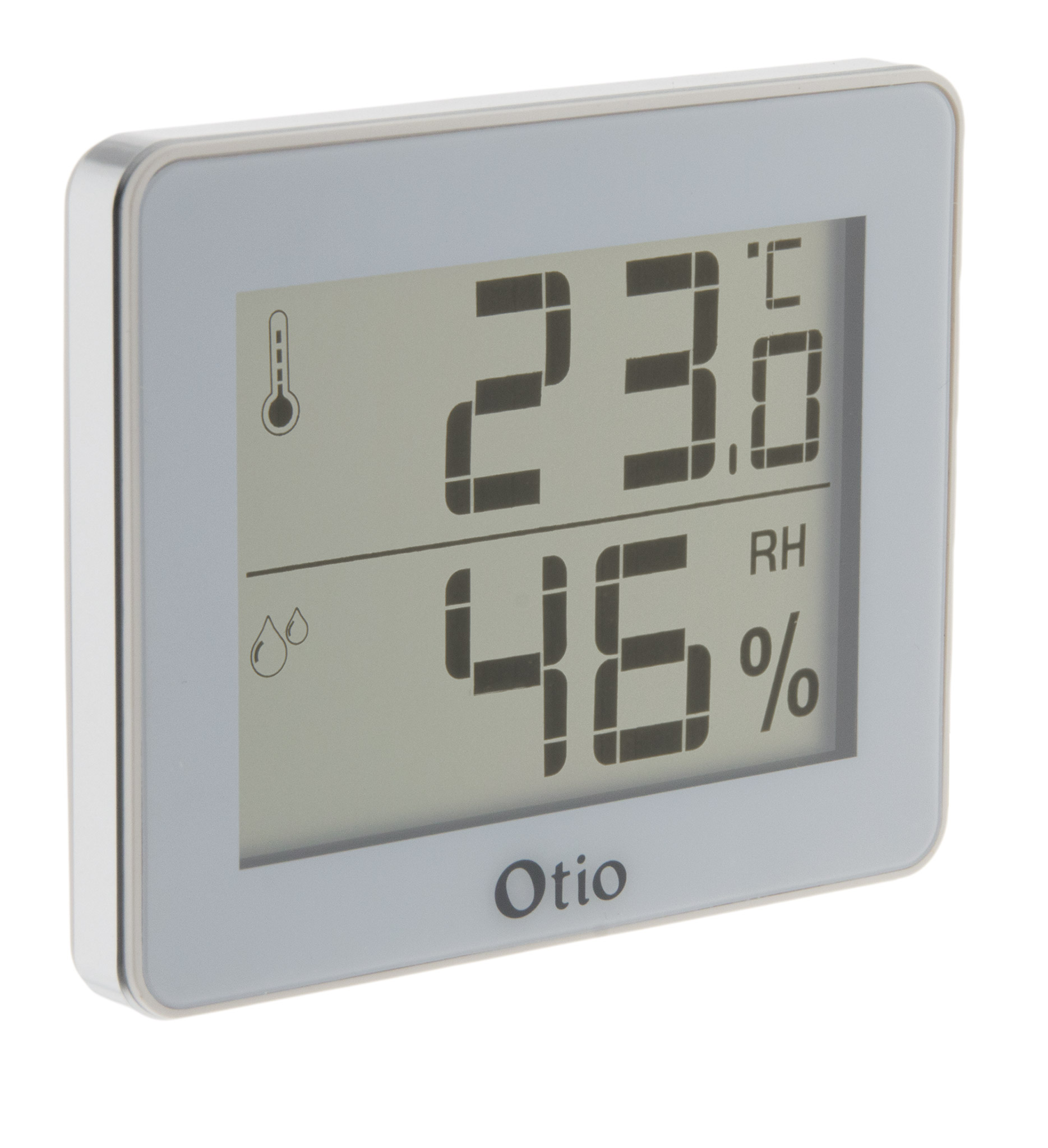 THERMOHYGRO GRAND ECRAN BLANC