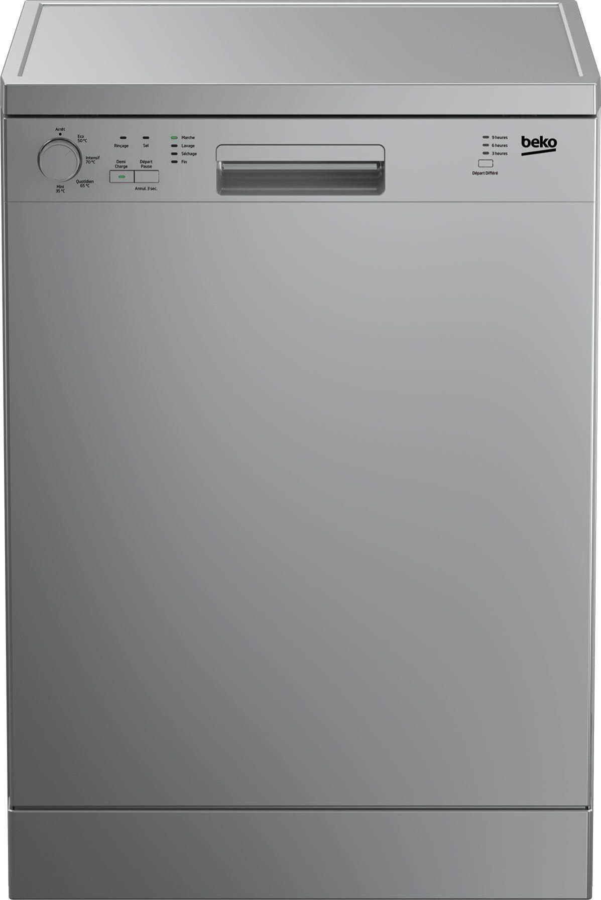 Lave-vaisselle pose libre BEKO 13 Couverts 59.8cm F, DFN 113 S