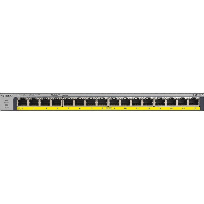NETGEAR GS116LP Switch Ethernet 16 ports Gigabit PoE+ 76W 1