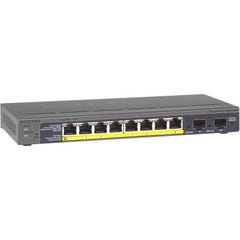 Switch Ethernet NETGEAR GS110TP300EUS 8 ports gigabit PoE 46W & 2 SFP 0