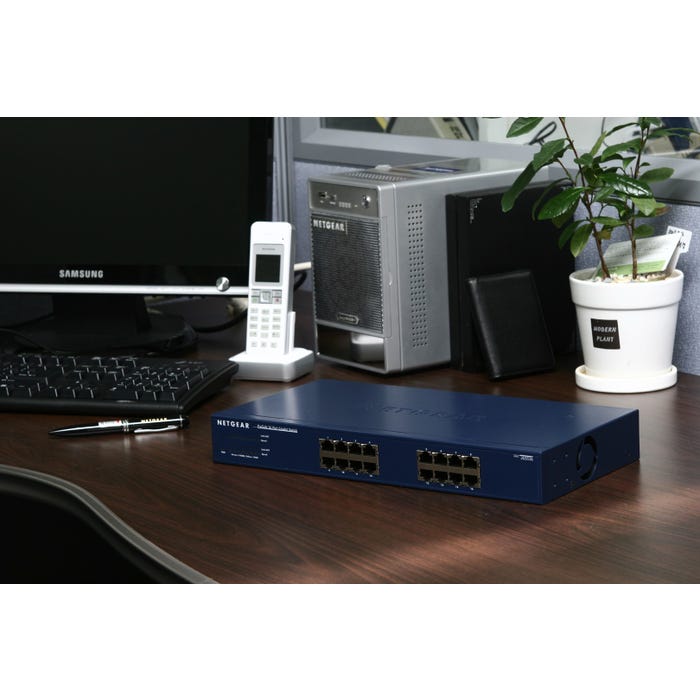 NETGEAR JGS516 Switch Ethernet 16 ports Gigabit Rackable 1