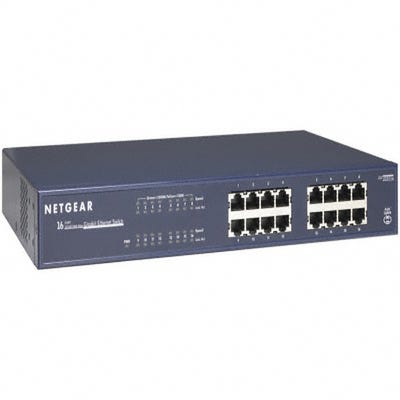 NETGEAR JGS516 Switch Ethernet 16 ports Gigabit Rackable ❘ Bricoman