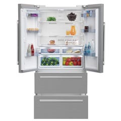 Réfrigérateurs multi-portes 539L Froid Ventilé BEKO 84cm F, GNE 6039 XPN